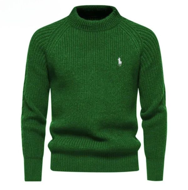 Baumwoll Crew Pullover - Image 2