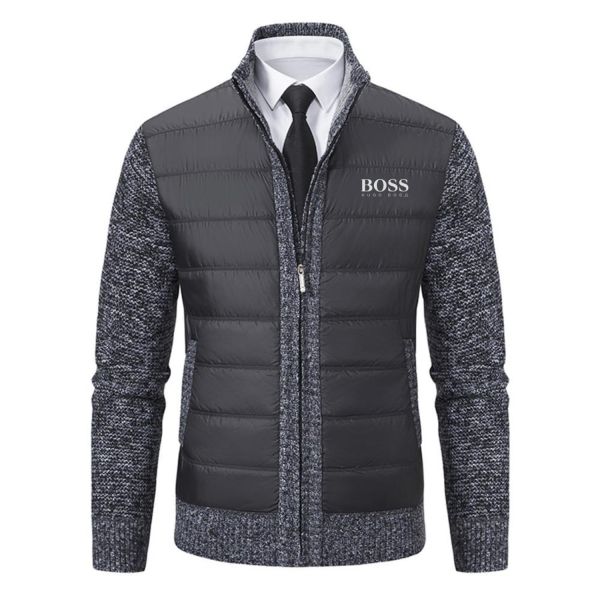 Gepolsterte Strickjacke für Herren - Image 5