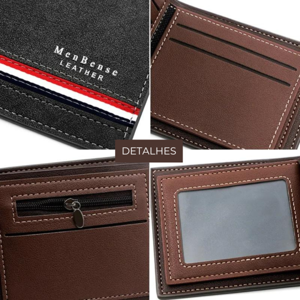 Leder Brieftasche Bense - Image 7