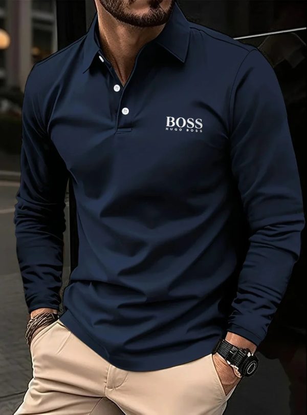 Langarm-Poloshirt für Herren - Image 5