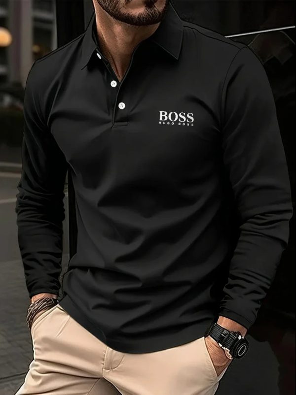 Langarm-Poloshirt für Herren - Image 4