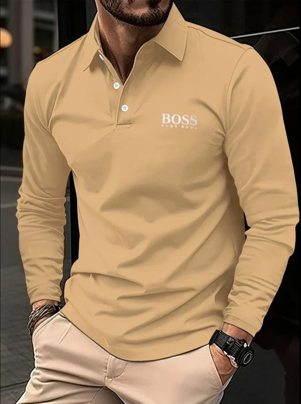Langarm-Poloshirt für Herren - Image 3