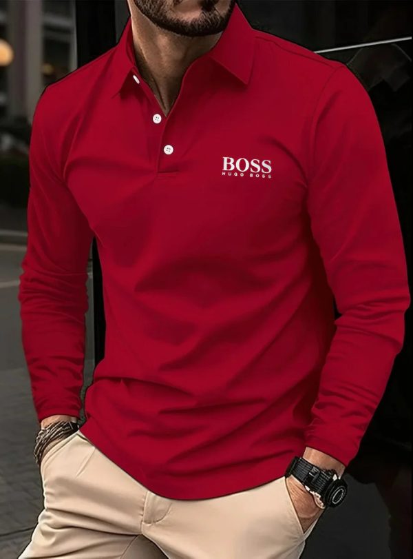 Langarm-Poloshirt für Herren - Image 6